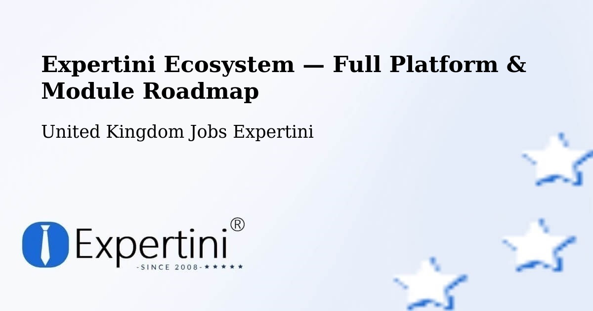 Expertini Ecosystem — Full Platform & Module Roadmap – Long Bennington